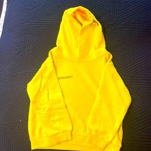 Pangaia Girls Yellow Hoodie
